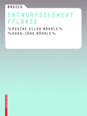cover image of Basics Entwurfselement Pflanze